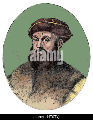 Ferdinand Magellan (c1480-1521), explorateur portugais, 1904. Banque D'Images