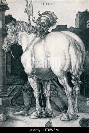 'Le grand cheval', 1505 (1906). Artiste : Albrecht durer. Banque D'Images