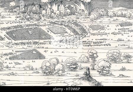 'Le siège d'une forteresse II', 1527 (1906). Artiste : Albrecht durer. Banque D'Images