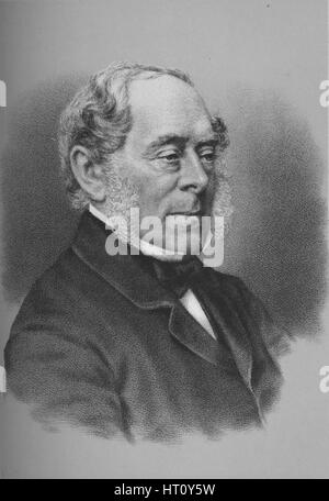 George Villiers, 4 Comte de Clarendon, diplomate et homme politique britannique, c1864 (1883). Artiste : Inconnu. Banque D'Images