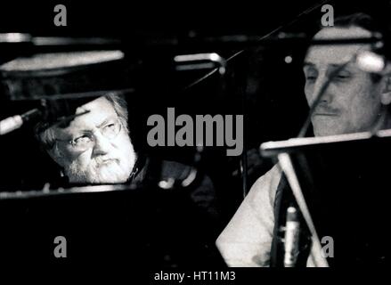 Evan Parker et Peter King, Ronnie Scott's, Londres, 2001. Artiste : Brian O'Connor Banque D'Images