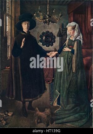 L'Arnolfini Portrait, 1434, (1904). Artiste : Jan van Eyck Banque D'Images