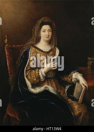 Françoise d'Aubigné, Marquise de Maintenon (1635-1719), ca 1694. Artiste : Mignard, Pierre (1612-1695) Banque D'Images