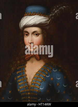 Portrait de Lady Mary Wortley Montagu (1689-1762), 18e siècle. Artiste : Anonyme Banque D'Images