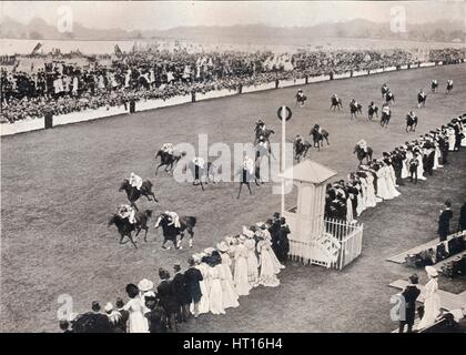 'La finale pour le Royal Hunt Cup', c1903. Banque D'Images