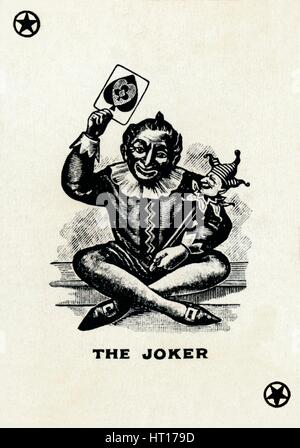 Le Joker d'un jeu de Goodall & Son Ltd. des cartes à jouer, c1940. Artiste : Inconnu. Banque D'Images