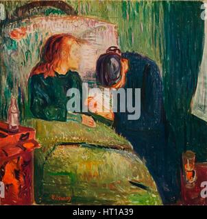 'L'enfant malade', 1907. Artiste : Edvard Munch. Banque D'Images