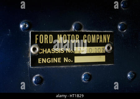 Ford GT40 Daytona prototype 1965. Artiste : Simon de l'argile. Banque D'Images