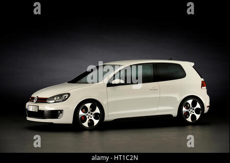 VW Golf GTI Mk 6 2008. Artiste : Simon de l'argile. Banque D'Images