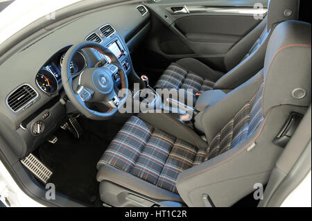 VW Golf GTI Mk 6 2008. Artiste : Simon de l'argile. Banque D'Images