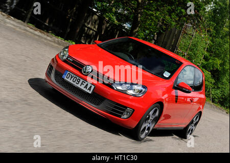 VW Golf GTI Mk 6 2008. Artiste : Simon de l'argile. Banque D'Images