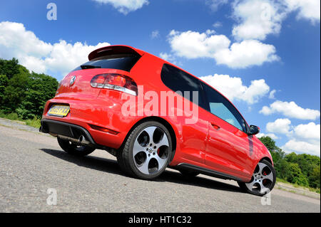 VW Golf GTI Mk 6 2008. Artiste : Simon de l'argile. Banque D'Images