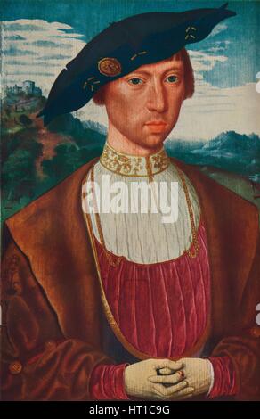 'Joost van Bronckhorst', c1520. Artiste : Jan Mostaert. Banque D'Images