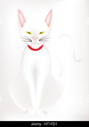Chats Illustration de Vecteur