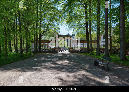 Le Loo Palace est un ancien palais royal et est maintenant un musée national situé à la périphérie d'Apeldoorn aux Pays-Bas Banque D'Images