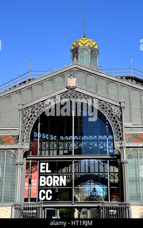 Mercat del Born à Barcelone, Espagne Banque D'Images