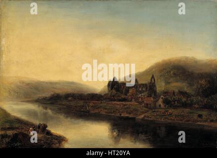 'Abbaye de Tintern', 1837-1886. Artiste : Mark Anthony Henry Banque D'Images