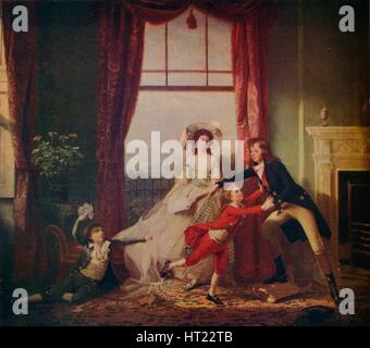 'La famille Sitwell', 18ème siècle. Artiste : John Singleton Copley. Banque D'Images