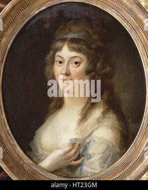 Portrait de Madame Roland (1754-1793), 1792. Artiste : Heinsius, Johann Julius (1740-1812) Banque D'Images