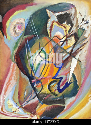 Untitled Improvisation III, 1914. Artiste : Kandinsky, Vassily Vassilievitch (1866-1944) Banque D'Images
