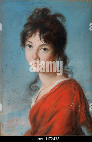 Portrait de Teresa Czartoryska (1785-1868), 1800. Artiste : Marie Louise Elisabeth Vigée-Lebrun, (1755-1842) Banque D'Images