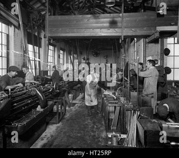 La Birmingham Small Arms Factory, Small Heath, Birmingham, février 1917. Artiste : H Bedford Lemere. Banque D'Images