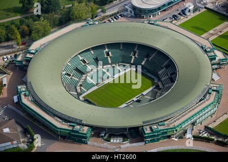 Pas de Cour 1, All England Lawn Tennis et croquet Club, Wimbledon, Londres, 2006. Historique : L'artiste photographe personnel de l'Angleterre. Banque D'Images