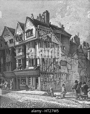 Long Lane, Smithfield, City of London, 1810 (1911). Artiste : John Thomas Smith. Banque D'Images