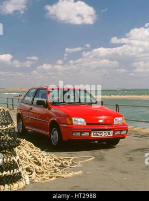 1990 Ford Fiesta XR2i . Artiste : Inconnu. Banque D'Images