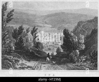 'SPA', 1850. Artiste : Shury & Fils. Banque D'Images