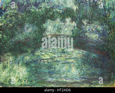 Le pont japonais, 1918-1924. Artiste : Monet, Claude (1906-1957) Banque D'Images