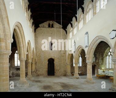 L'église Saint Pierre, Barton-upon-Humber, Lincolnshire du Nord, c2000s( ?). Historique : L'artiste photographe personnel de l'Angleterre. Banque D'Images