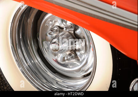 Peugeot 404 1959 haut de la bulle. Artiste : Simon de l'argile. Banque D'Images