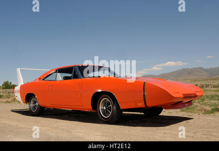 Dodge Charger Daytona 440 1969. Artiste : Simon de l'argile. Banque D'Images
