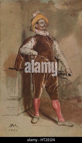 'Annibal', 1860, (1938). Artiste : Jean Louis Ernest Meissonier. Banque D'Images