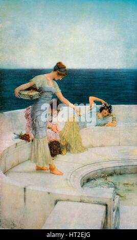 Favoris 'Silver', c1903, (1918). Artiste : Sir Lawrence Alma-Tadema. Banque D'Images