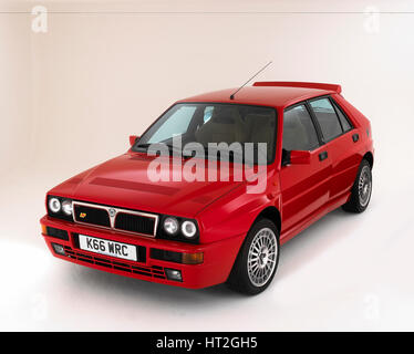 1993 Lancia Delta : Artiste inconnu. Banque D'Images