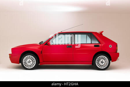 1993 Lancia Delta : Artiste inconnu. Banque D'Images