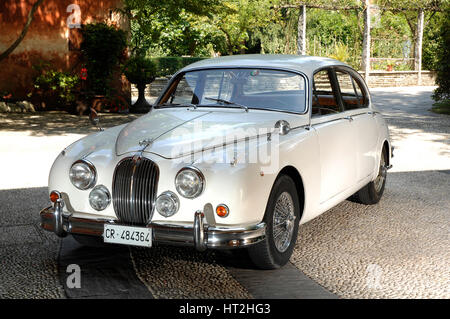 1963 Jaguar Mk2 3.5 : Artiste inconnu. Banque D'Images