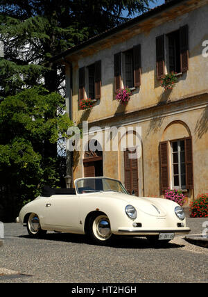 1954 Porsche 356 S Cabriolet 1300 : Artiste inconnu. Banque D'Images