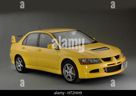 2003 Mitsubishi Lancer Evolution VIII : Artiste inconnu. Banque D'Images