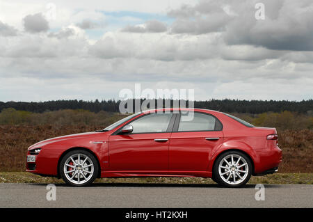 2007 Alfa Romeo 159. Artiste : Inconnu. Banque D'Images