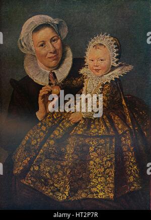 "Catharina Hooft avec son infirmière', 1619-1620 (c1927). Artiste : Frans Hals. Banque D'Images