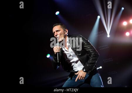 Milan, Italie. 6Th Mar, 2017. Modà live au Mediolanum Forum Assago dans Crédit : Roberto Finizio/ Alamy Live News Banque D'Images