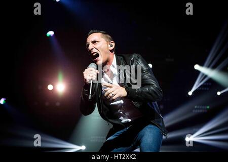 Milan, Italie. 6Th Mar, 2017. Modà live au Mediolanum Forum Assago dans Crédit : Roberto Finizio/ Alamy Live News Banque D'Images