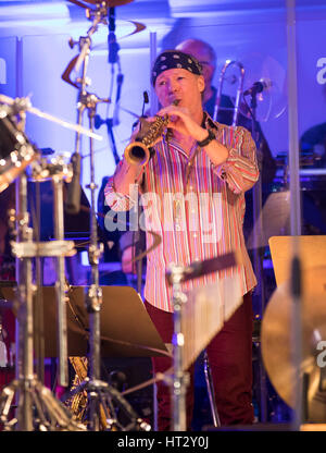 Berlin, Allemagne. 06 Mar, 2017. Bill Evans (saxophoniste) Man Doki Soulmates und Wings of Freedom concert à Berlin, Allemagne am 06.03.2017 Crédit : Peter Schatz/Alamy Live News Banque D'Images