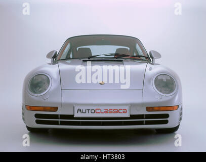 1988 Porsche 959. Artiste : Inconnu. Banque D'Images