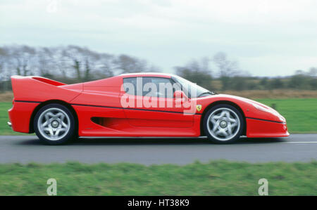 1996 Ferrari F50. Artiste : Inconnu. Banque D'Images