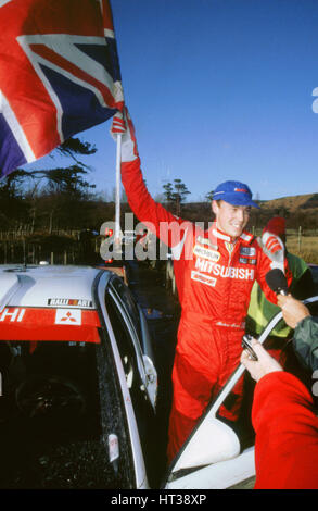 Richard Burns, lauréat 1999 Network Q rally. Artiste : Inconnu. Banque D'Images