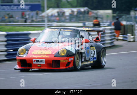 1999 Porsche 911 GT2 FIA GT Silverstone 500. Artiste : Inconnu. Banque D'Images